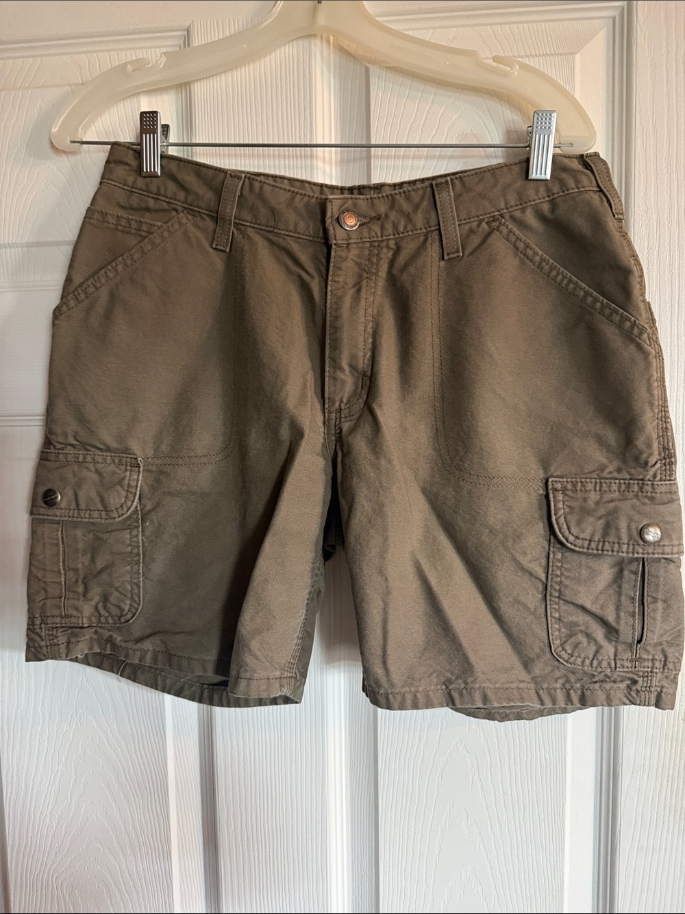 Carhartt Women's Olive Green Cargo Shorts